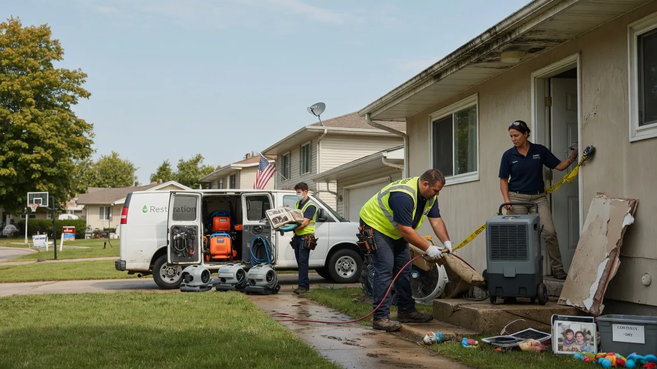 Water Damage Restoration in Saxis, VA near me